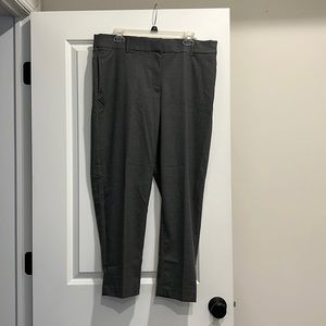 H&M Gray Straight Leg Trousers